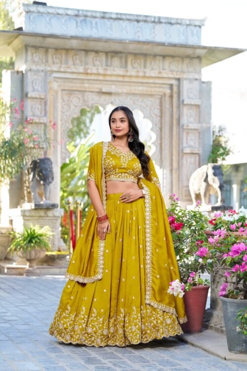 Fully Stitched Wedding Special Lehenga