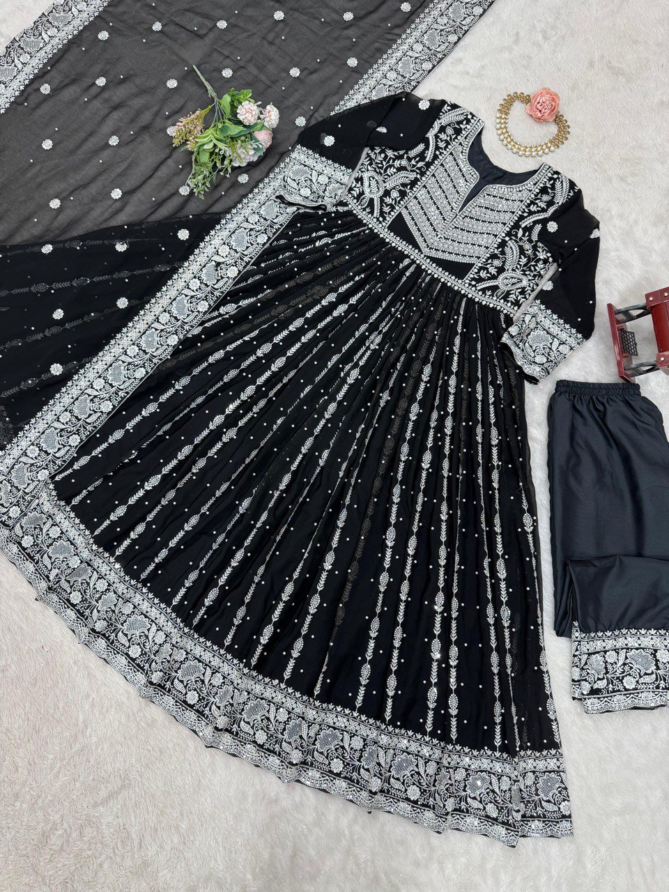 Ready Made Party Wear Gown - Image 7
