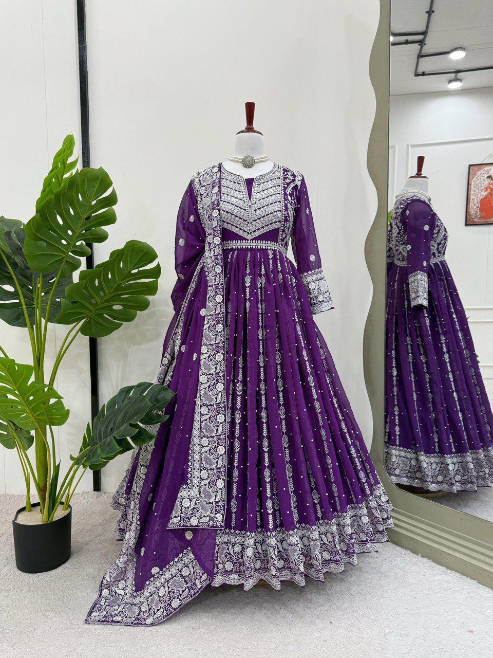 Ready Made Party Wear Gown - Image 10