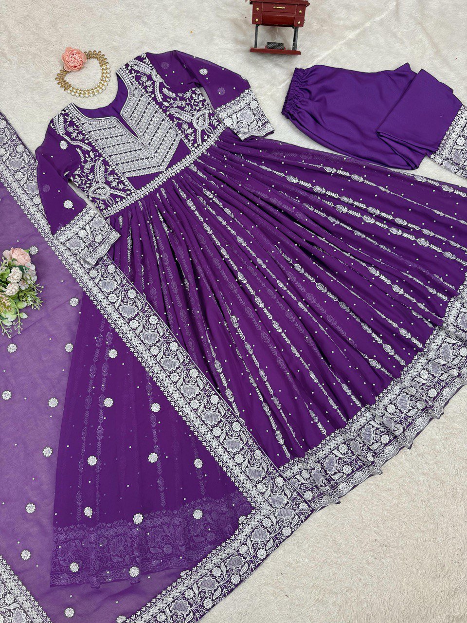 Ready Made Party Wear Gown - Image 8