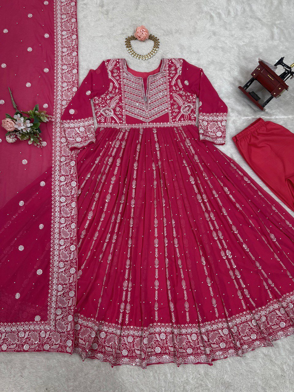 Ready Made Party Wear Gown - Image 3