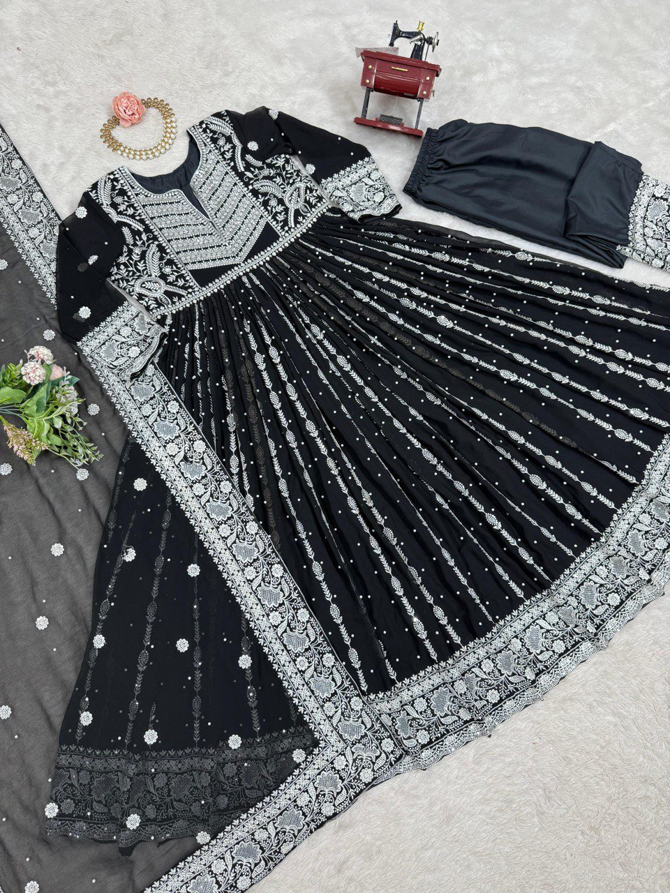 Ready Made Party Wear Gown - Image 5