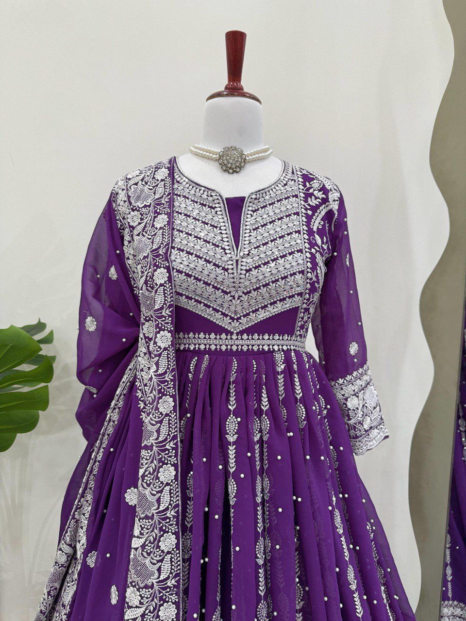 Ready Made Party Wear Gown - Image 11