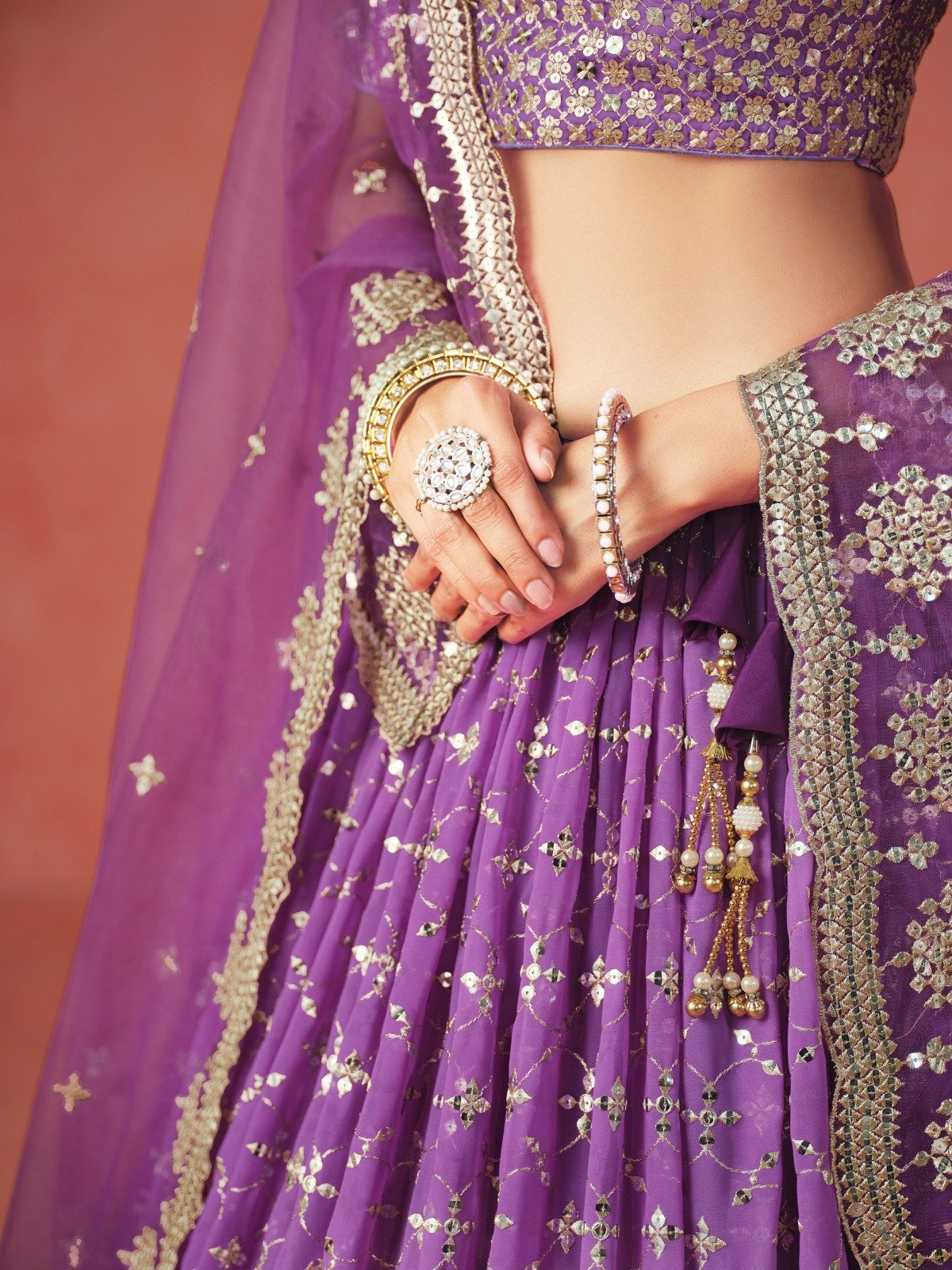 OMBRE WEDDING LEHENGA - Image 7