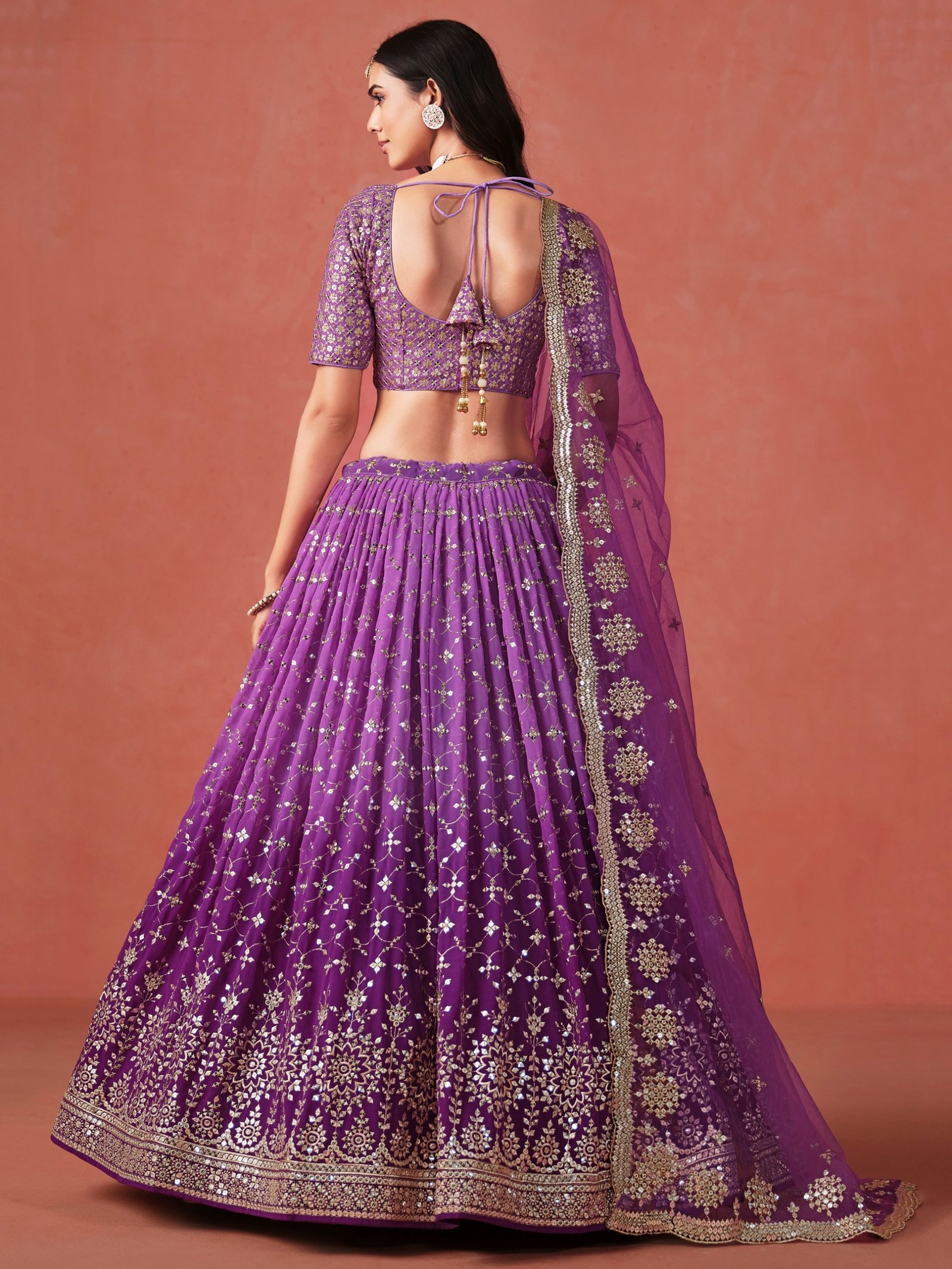OMBRE WEDDING LEHENGA - Image 9