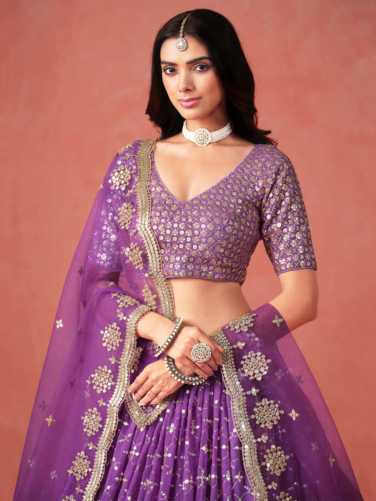 OMBRE WEDDING LEHENGA - Image 3