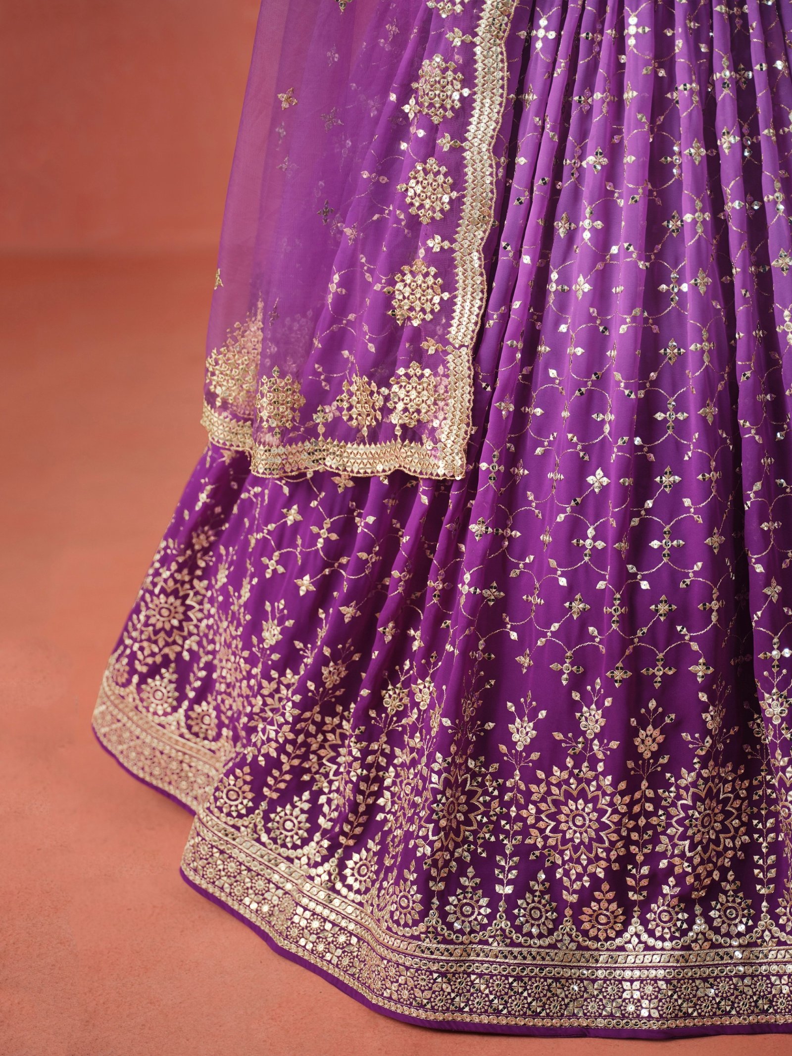 OMBRE WEDDING LEHENGA - Image 8
