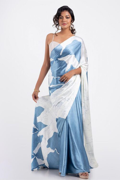 Soft Tabby Organza Printed Saree