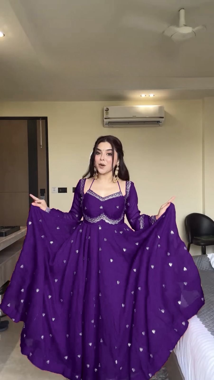 Fully Stitched Anarkali