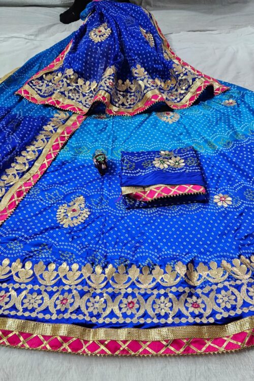 Newly launched heavy Fully stitched satan lehenga set with dupatta.