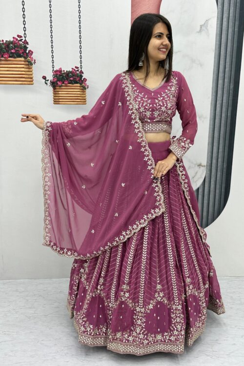 Launching Ready made Embroidered Lehenga Choli