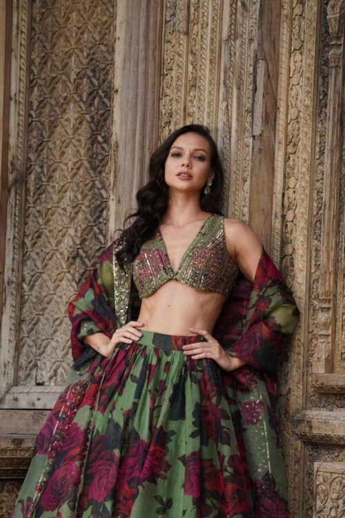 Wedding Special Sequence Work Lehenga